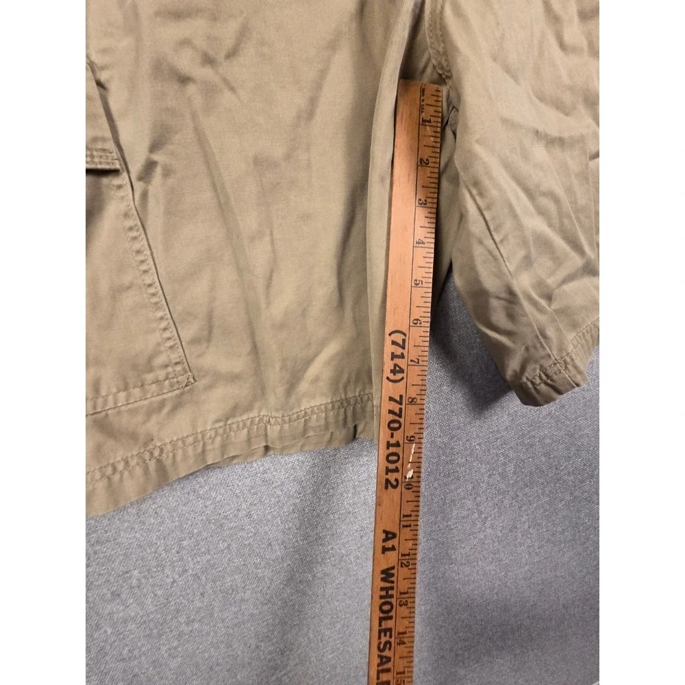 Wrangler Hero Mens 40 Tan Khaki Cargo Shorts Cotton Twill 60CMWGR